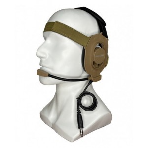 Тактическая гарнитура PMX-32 PRO (BK, CE) [PYRAMEX]